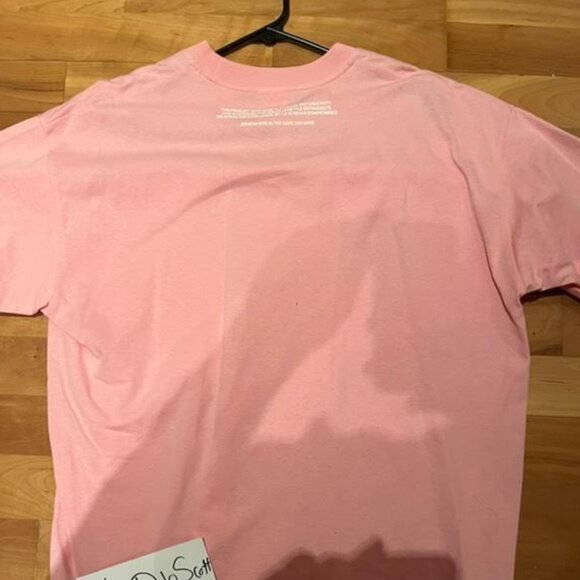 AAPE BY A BATHING APE - Pink Patch T-Shirt – Worn once  - Size XL - Picture 2 of 2